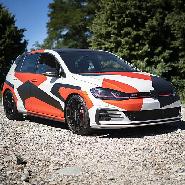 Volkswagen Golf GTI, Grafica mimetica stampata